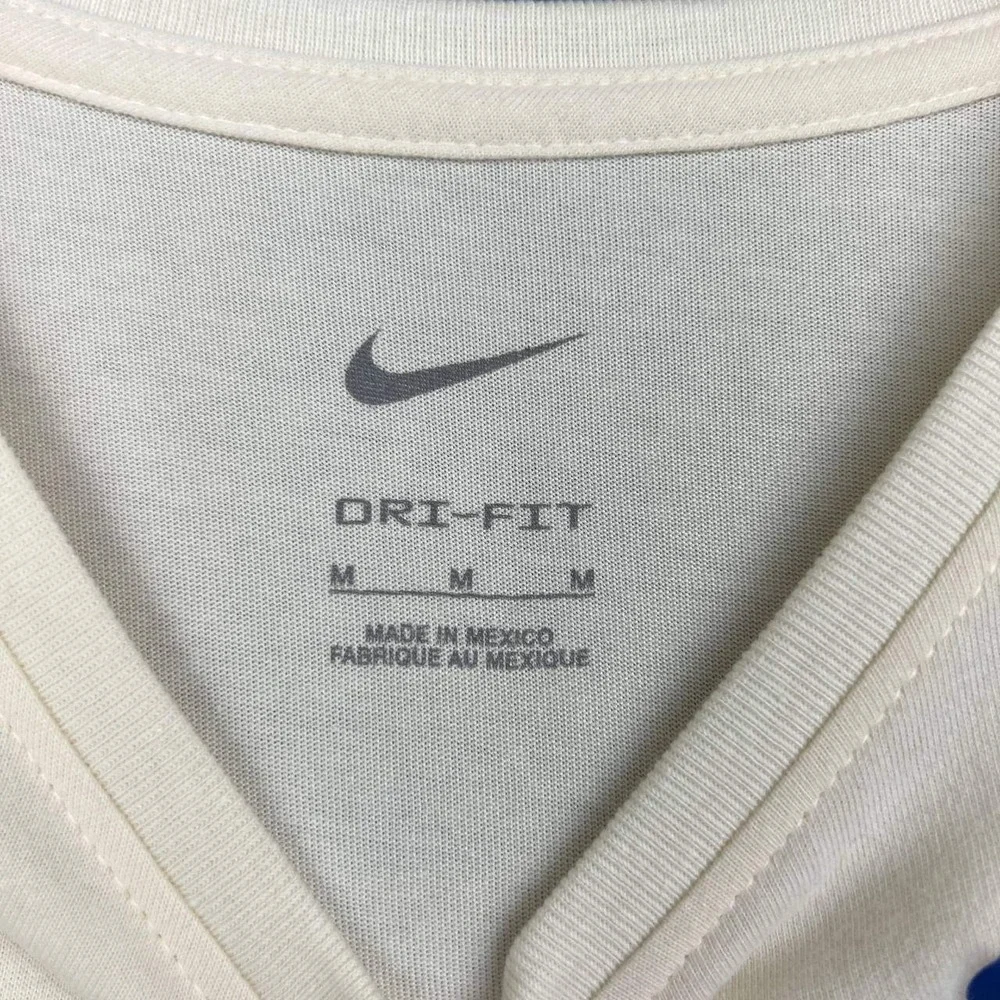 Nike Florida Gators Just Do It Dri-Fit Shirt Women Medium Cream Sleeveless New